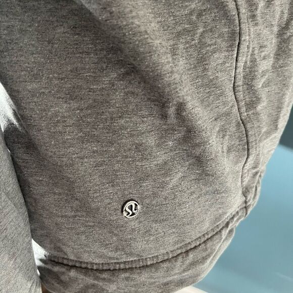 Gray Women's Cowl Neck Top - Picture 3 of 8